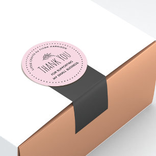 Hartelijk dank voor de ondersteuning van mijn klei ronde sticker