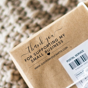 Hartelijk dank voor de ondersteuning van mijn webs 	rubberstempel