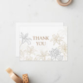 Hartelijk dank voor de platte briefkaart (Voorkant / Achterkant in situ)