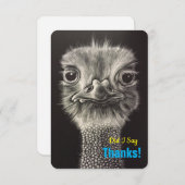 Hartelijk dank voor de platte kaarten (Voorkant / Achterkant)