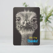 Hartelijk dank voor de platte kaarten (Staand voorkant)