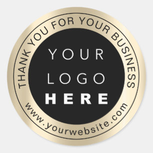 Hartelijk dank voor de professionele promotie van ronde sticker