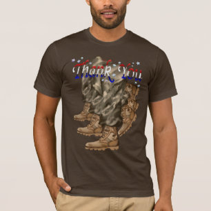 Hartelijk dank voor de Shirten van Veteranen T-shirt