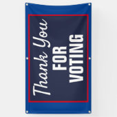 Hartelijk dank voor de verkiezingen van 2020 spandoek (Verticaal)