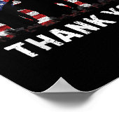 Hartelijk dank voor de viering van de vierde verja poster (Hoek)