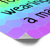 Hartelijk dank voor het dragen van een Poster van  (Hoek)