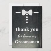 Hartelijk dank voor het feit dat u mijn fractiegen bedankkaart (Voorkant)