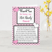 Hartelijk dank voor het feit dat u mijn NOT NEEDY- Kaart (Gele Bloem)