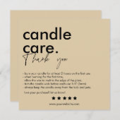 Hartelijk dank voor het moderne Visitekaartje voor Bedankkaart (Voorkant / Achterkant)