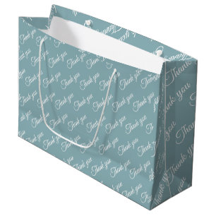 Hartelijk dank voor het pakpapier groot cadeauzakje