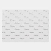 Hartelijk dank voor het pakpapier inpakpapier vel (Voorkant 3)