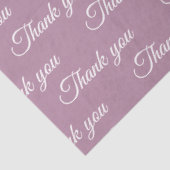 Hartelijk dank voor het pakpapier tissuepapier (Detail)