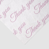 Hartelijk dank voor het pakpapier tissuepapier (Detail)