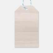 Hartelijk dank voor het Safari Animals Boho-baby s Cadeaulabel (Achterkant)