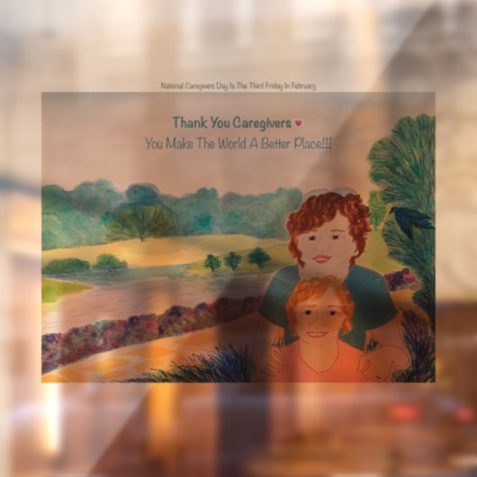 Hartelijk dank voor het venster Verpletteren van z Raamsticker (Vel 2)