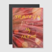 Hartelijk dank voor het vriendschappelijke Magneti (Voorkant / Achterkant)