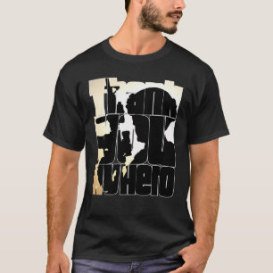 Hartelijk dank voor mijn militaire veteraan van He T-shirt