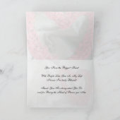 Hartelijk dank voor Rain Bedankkaart (Binnen)