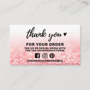 Hartelijk dank voor toevoeging sociale media visitekaartje