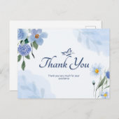 Hartelijk dank voor uw assistentie  briefkaart (Voorkant / Achterkant)