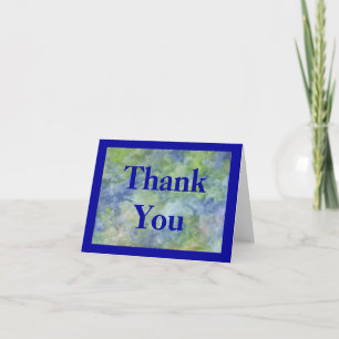 Hartelijk dank voor uw blauwe kaart en groene kaar