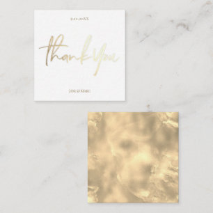 Hartelijk dank voor uw bruiloft op de aangepaste k notitiekaartje