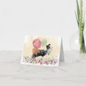 Hartelijk dank voor uw collega's en uw grensballon bedankkaart (Voorkant)