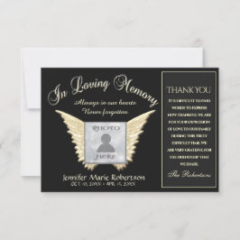 Hartelijk dank voor uw fotokaart met Angel Wings