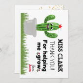 Hartelijk dank voor uw hulp bij het verbouwen van  (Voorkant / Achterkant)