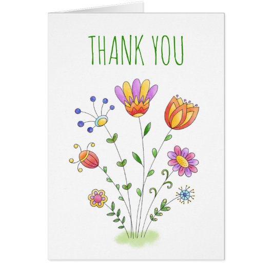 Hartelijk dank voor uw kaart met handmatige modder (Voorkant)