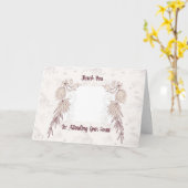 Hartelijk dank voor uw komst in het Open House Add Kaart (Gele Bloem)