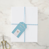 Hartelijk dank voor uw komst om het Baby shower va Cadeaulabel (Met Touw)