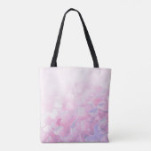 Hartelijk dank voor uw persoonlijke hydrangea roze tote bag (Achterkant)