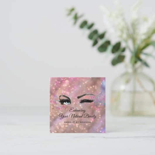 Hartelijk dank voor uw Roos Aankoop Aanmaakprogram Vierkante Visitekaartje (Staand voorkant)