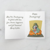 Hartelijk dank voor uw service bedankkaart (Binnen)