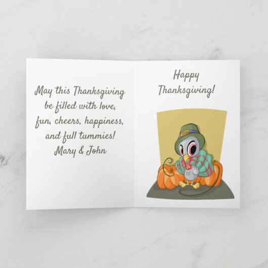 Hartelijk dank voor uw service bedankkaart (Binnen)