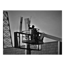 "Hartelijk dank voor uw service" Foto Afdruk