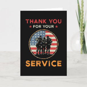 Hartelijk dank voor uw service kaart