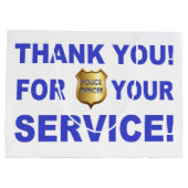 Hartelijk dank voor uw service large cadeauzakje (Achterkant)