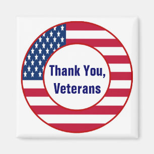 Hartelijk dank voor Veterans Magnet Magneet