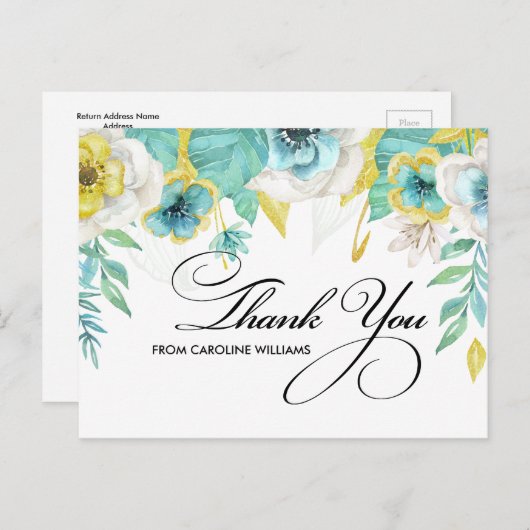 Hartelijk dank Vrijgezellenfeest Aangepaste Briefk Briefkaart (Voorkant / Achterkant)