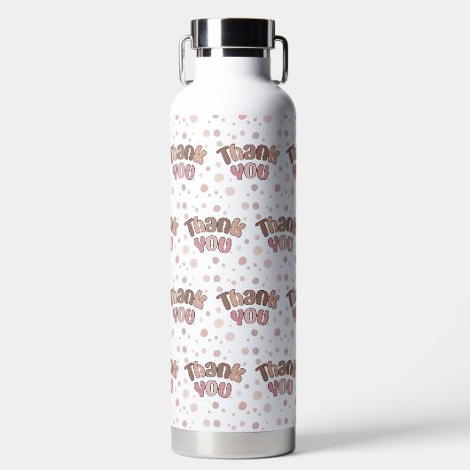 Hartelijk dank waterfles (Voorkant)
