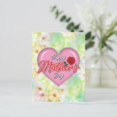 Hartelijk Ellegant Moederdag Design Briefkaart (Staand voorkant)