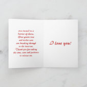 Hartelijk hart van Thorns Kaart (Binnen)