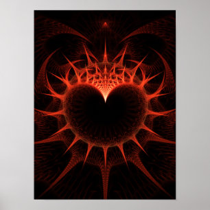 Hartelijk hart van Thorns Poster