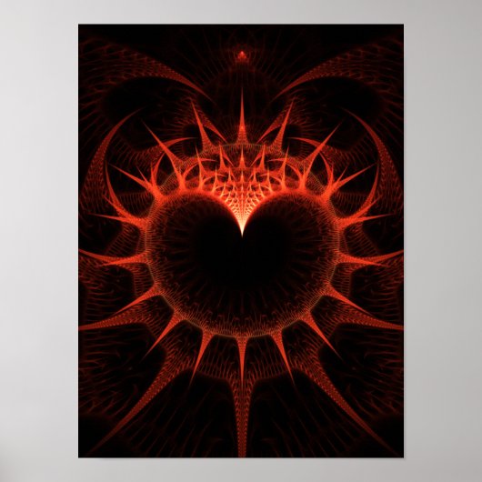 Hartelijk hart van Thorns Poster (Voorkant)