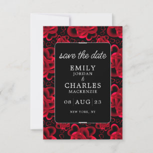 Hartelijk Overvloedige Elegante Bruiloft Save The Date