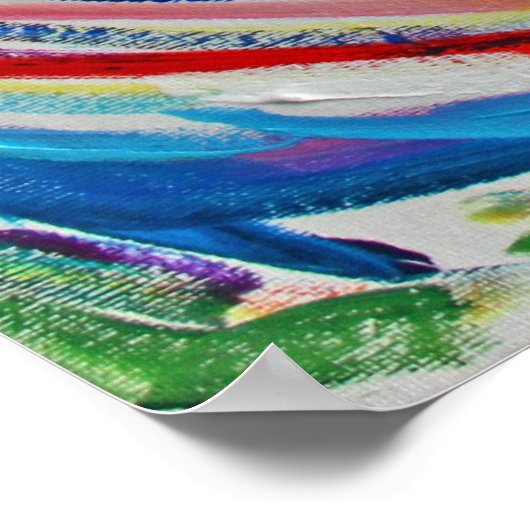 Hartelijk schilderen Poster Prints (Hoek)