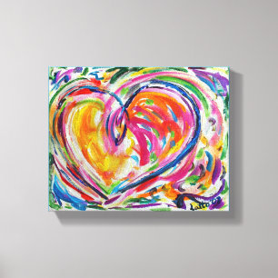 Hartelijk schilderwerk voor schilderkunst canvas afdruk