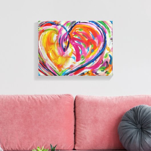 Hartelijk schilderwerk voor schilderkunst canvas afdruk (Insitu (Woonkamer))